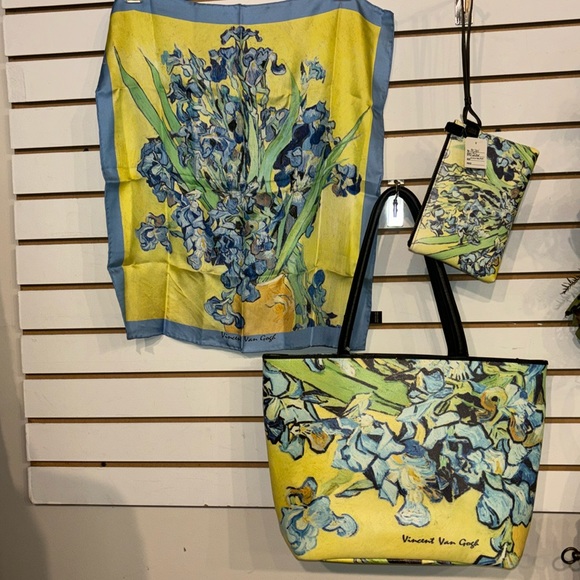 erwin pearl Handbags - Vincent Van Gogh Tote, Scarf and Wristlet